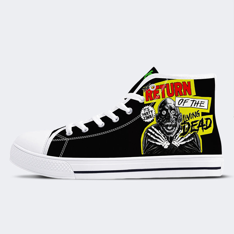 Horror-Druck - High Top Canvas