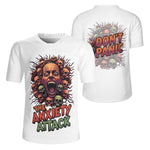 Mad Face Skull Cluster - Men's All Over Printing Rugby Jersey