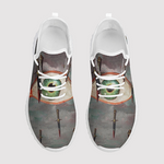 Pupil Dagger Print Mesh Knit Sneakers