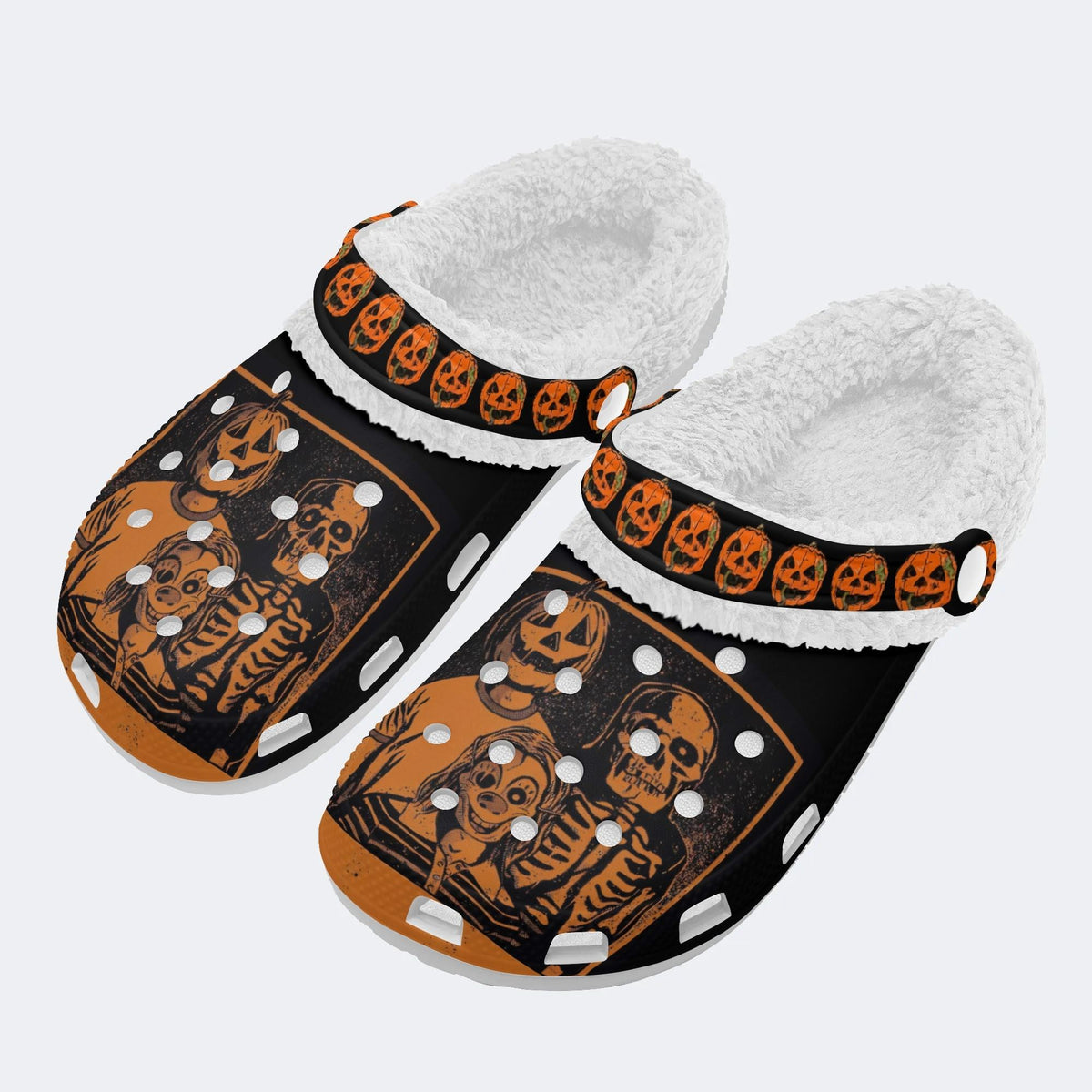 Halloween Horror Nights - Fur Lined Slippers/Sandals