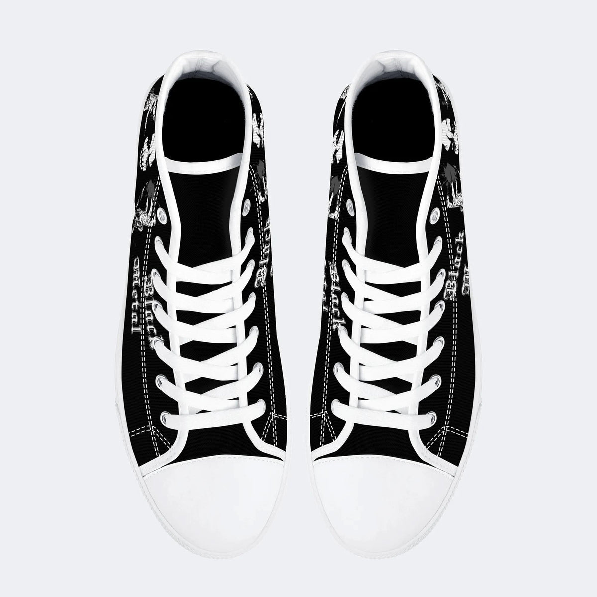 Black Metal - High Top Canvas