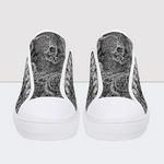 Cover for Caecus Skull Low Top Canvas Shoes