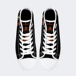 Unisex Halloween Totenkopf Druck - High Top Canvas