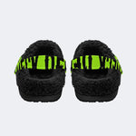 Zombie Rave - Fur Lined Slippers/Sandals