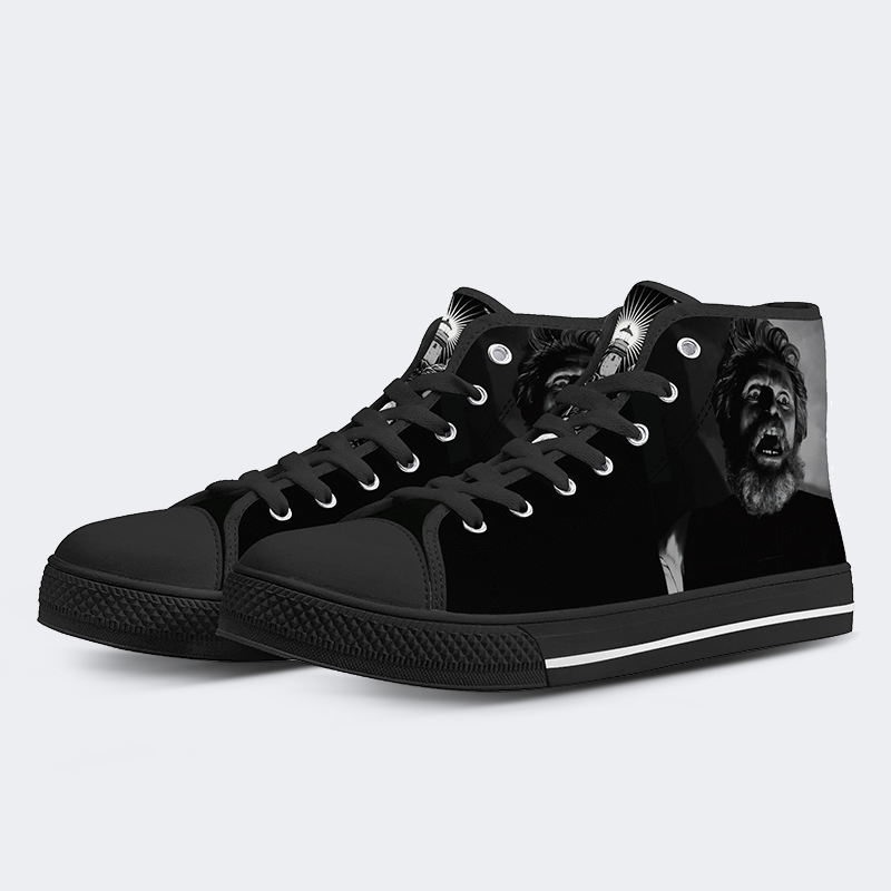 Horror-Druck - High Top Canvas