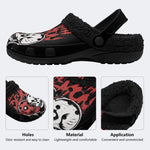 Blood Skull Demon - Fur Lined Slippers/Sandals