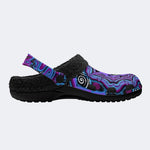 Moon Mandala - Fur Lined Slippers/Sandals