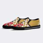 Unisex Monster Print - Slip On Shoes