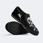 Skull I Will Never Be Forgotten Printed - Slip On Shoes