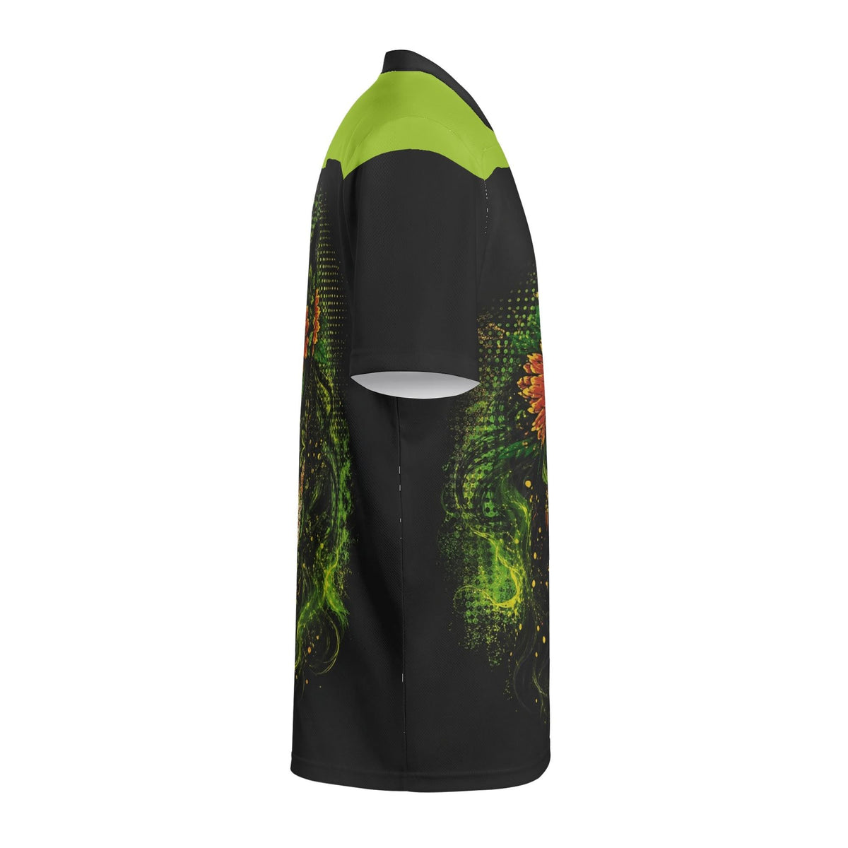 Sugar Skull Marigold Lady - Men's All Over Printing Rugby Jersey