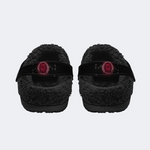 Unisex Evil Eyes Print - Fur Lined Slippers