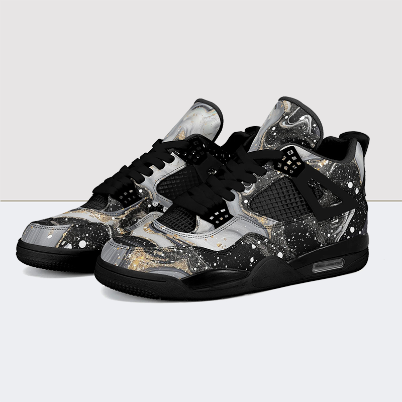 Dream Quicksand Print High Top Sneakers