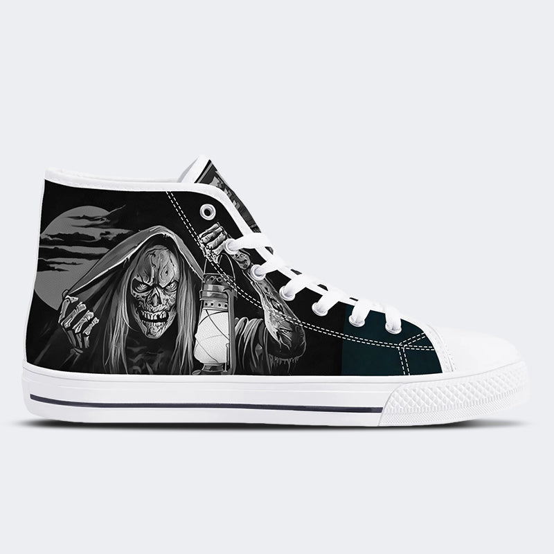 Horrorfilm-Druck - High Top Canvas