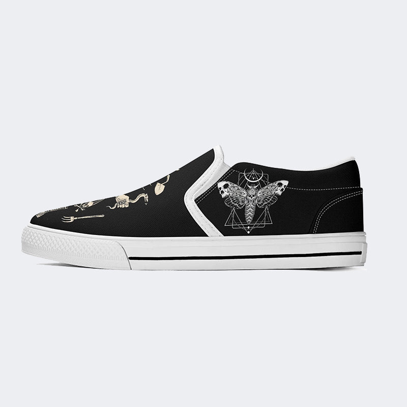 Unisex Horror Print - Slip On Shoes