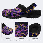 Mystic Evil Eye - Fur Lined Slippers/Sandals