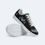 Death Moth Vintage Print - Skateboard Sneakers