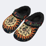 Boho Floral Sun - Fur Lined Slippers/Sandal