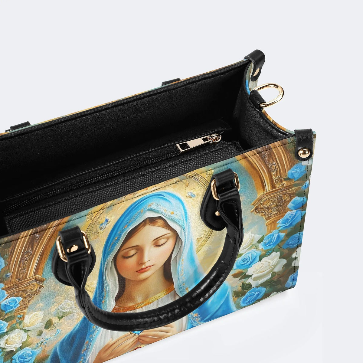 Virgin Mary - Leather Handbag
