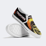 Horror Print Skull Unisex - Slip On Shoes