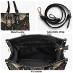 Bat Spider Skull Rose Print Handbag Factory Direct Sales