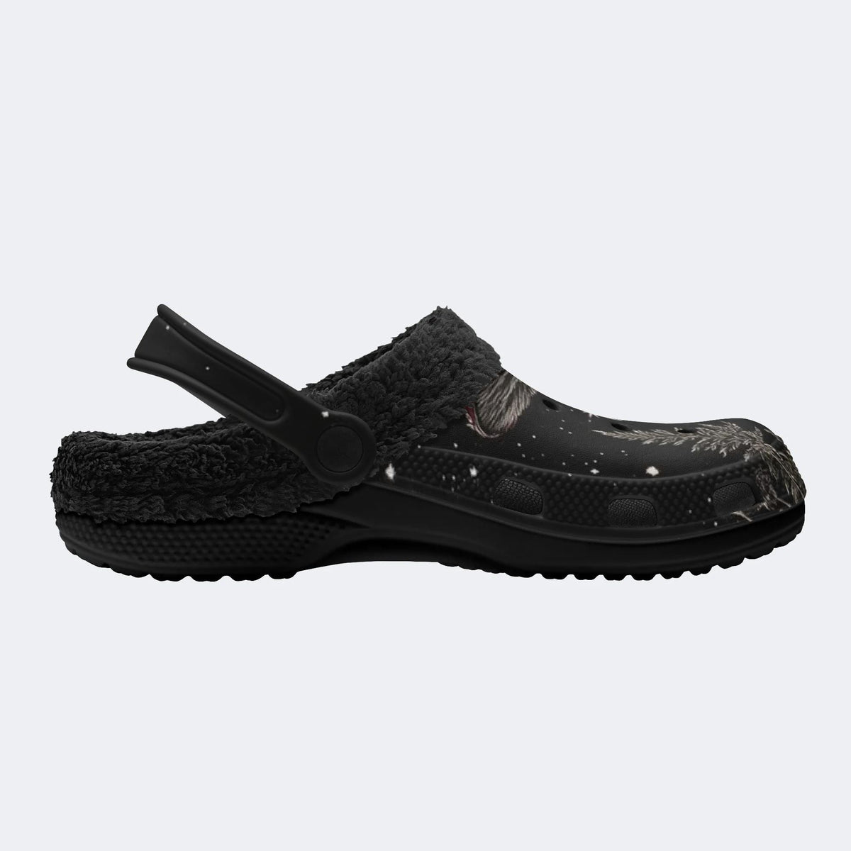 Mystic Forest Fungi - Fur Lined Slippers/Sandals