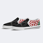 Horror Devil Print - Slip On Shoes