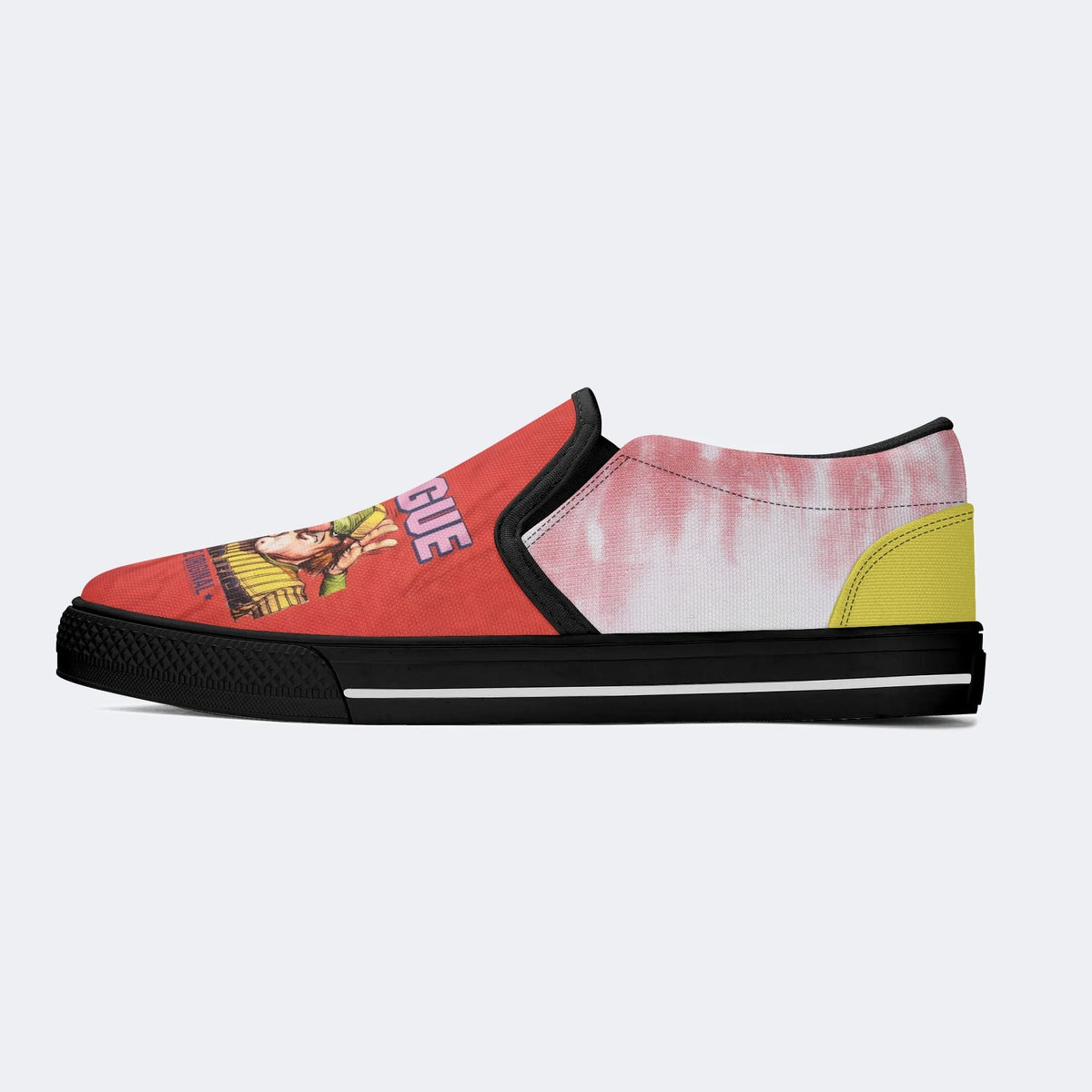 Shredded Bubble Gum Unisex Classic - Slip On Shoes