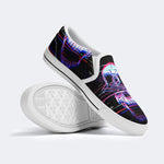 Distorted And Separated Skull - Slip On Shoes