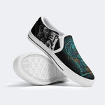 Zombie Art Printed - Slip On Shoes