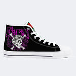 Unisex Horror Movie Graphic Print - High Top Canvas