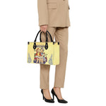 Pointing Out The Bullshit - Leather Handbag
