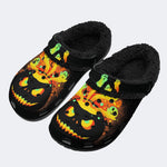 Creepy Ghost Jacko - Fur Lined Slippers/Sandals