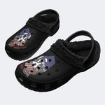 Hip‑hop Winter Dog - Fur Lined Slippers/Sandals
