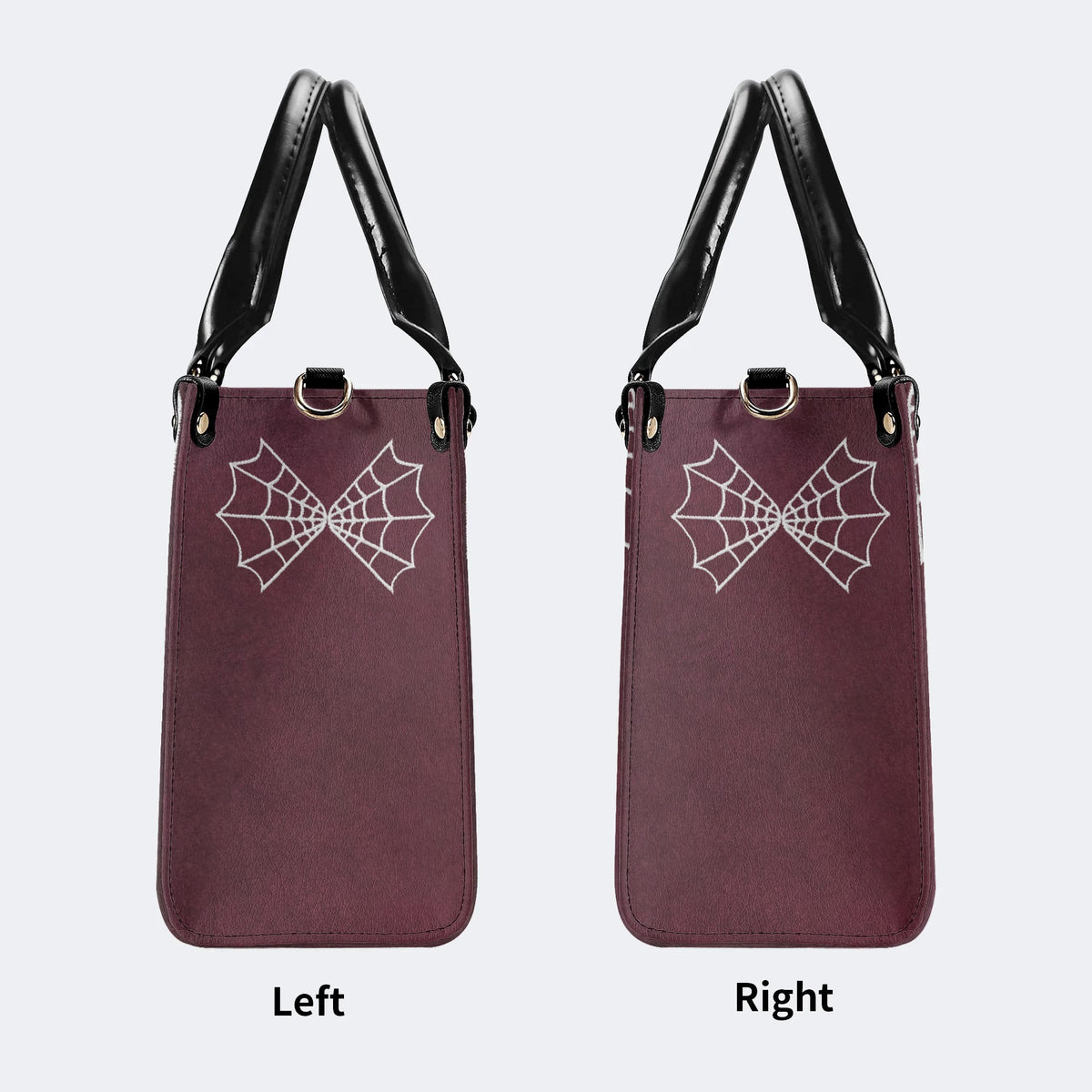 Trivia Moth Print - Leather Handbag