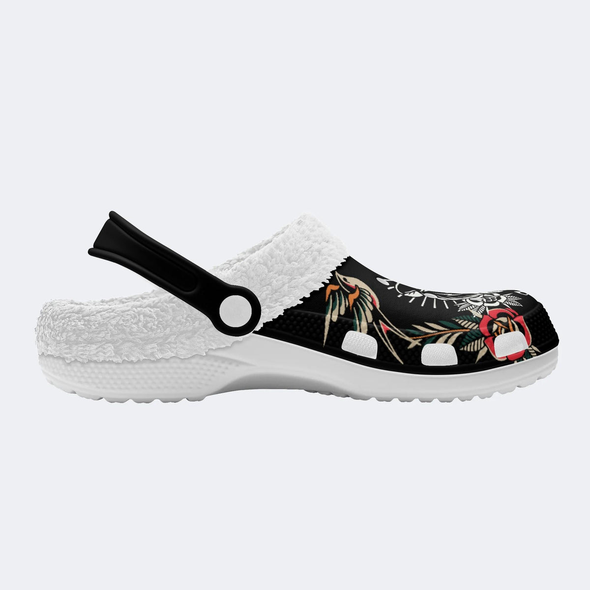 Tiger&Rose Art Print- Fur Lined Slippers/Sandals