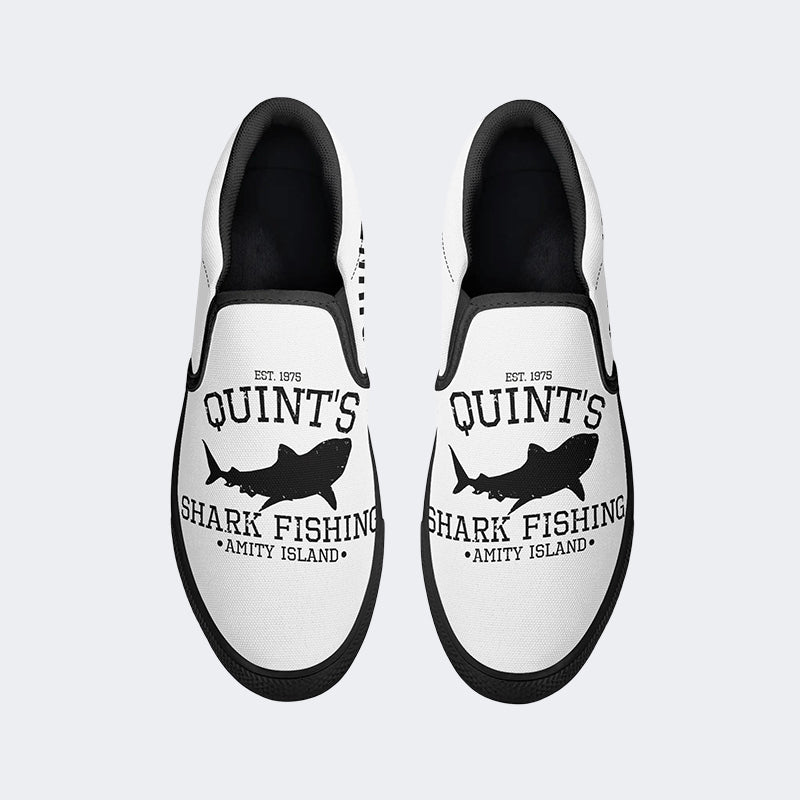 Unisex Horror Print - Slip On Shoes