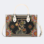 Frog On The Road - Leather Handbag
