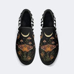 Moon&Moth&Mushroom Print - Slip On Shoes