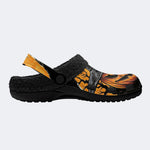 Scary Pumpkin - Fur Lined Slippers/Sandals