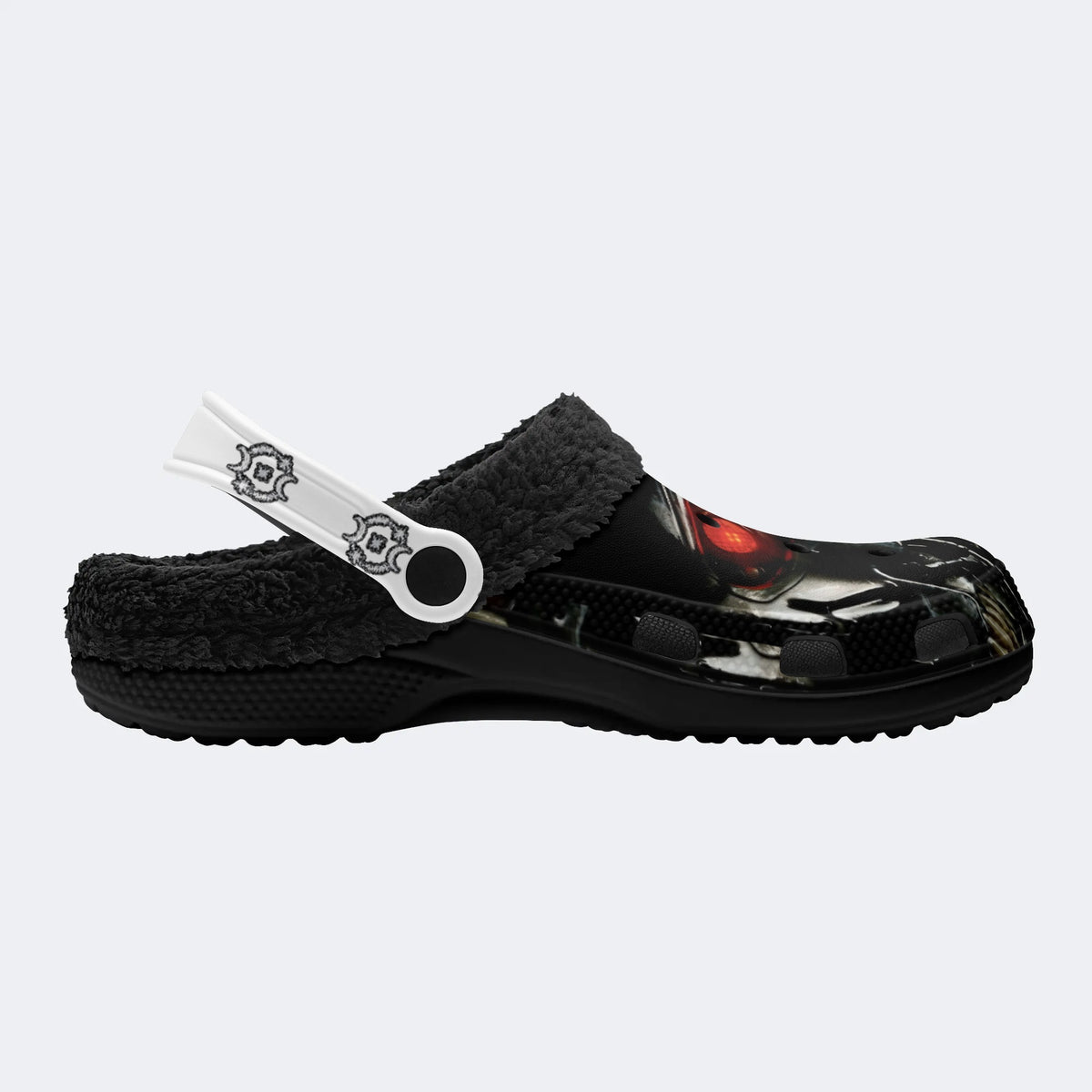 Terminator Print - Fur Lined Slippers/Sandals