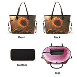 Sunset Sunflower - Large capacity handbag