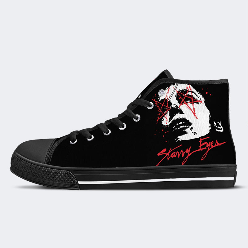 Unisex Horrorfilm-Druck - High Top Canvas