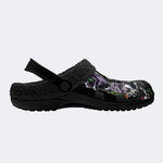 Gothmas Horror Mask‑ Fur Lined Slippers/Sandals