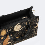 Celestial Fox Cat Print Handbag Factory Direct Sales