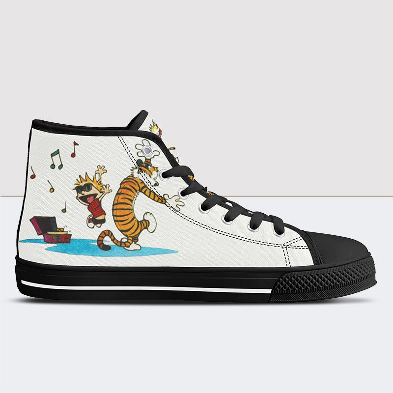 Best of Calvin High Top Canvas Shoes