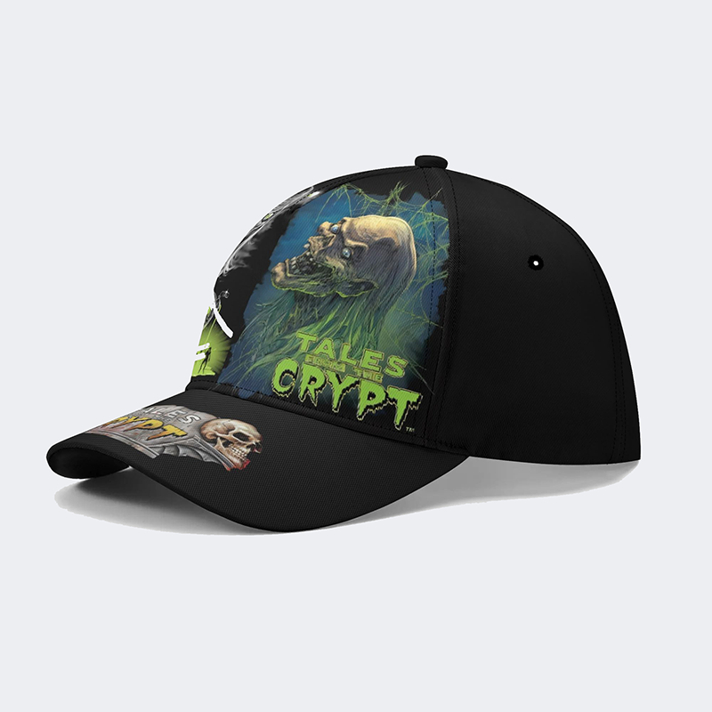 Unisex Tales Crypt Zombie Art Print - Baseball Hat