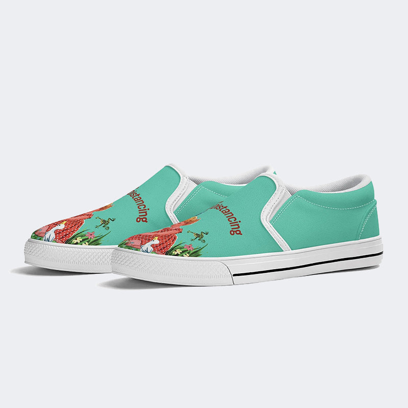 Retro Funny Art Print - Slip On Shoes