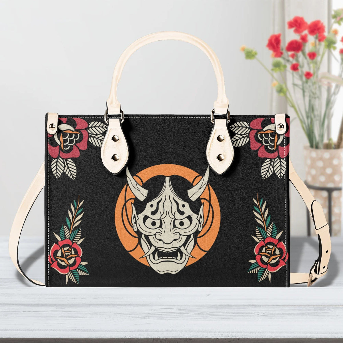 Horror Demon Print - Handbag