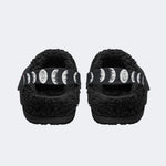 Unisex Warrior Print - Fur Lined Slippers/Sandals