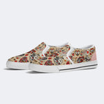 Red Love Heart - Slip On Shoes